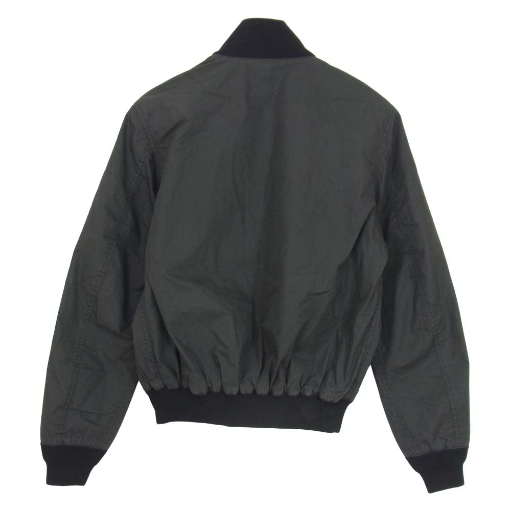 HYSTERIC GLAMOUR ヒステリックグラマー 02181AB08 BANG プリント 裏地 レオパード ブルゾン ブラック系 S【中古】