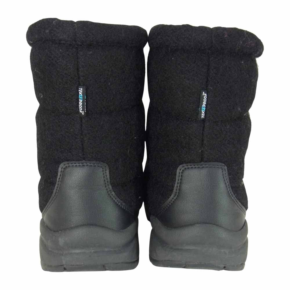 THE NORTH FACE ノースフェイス Nuptse Bootie ヌプシブーティー プリマロフト 中綿 ブラック系 24cm【中古】