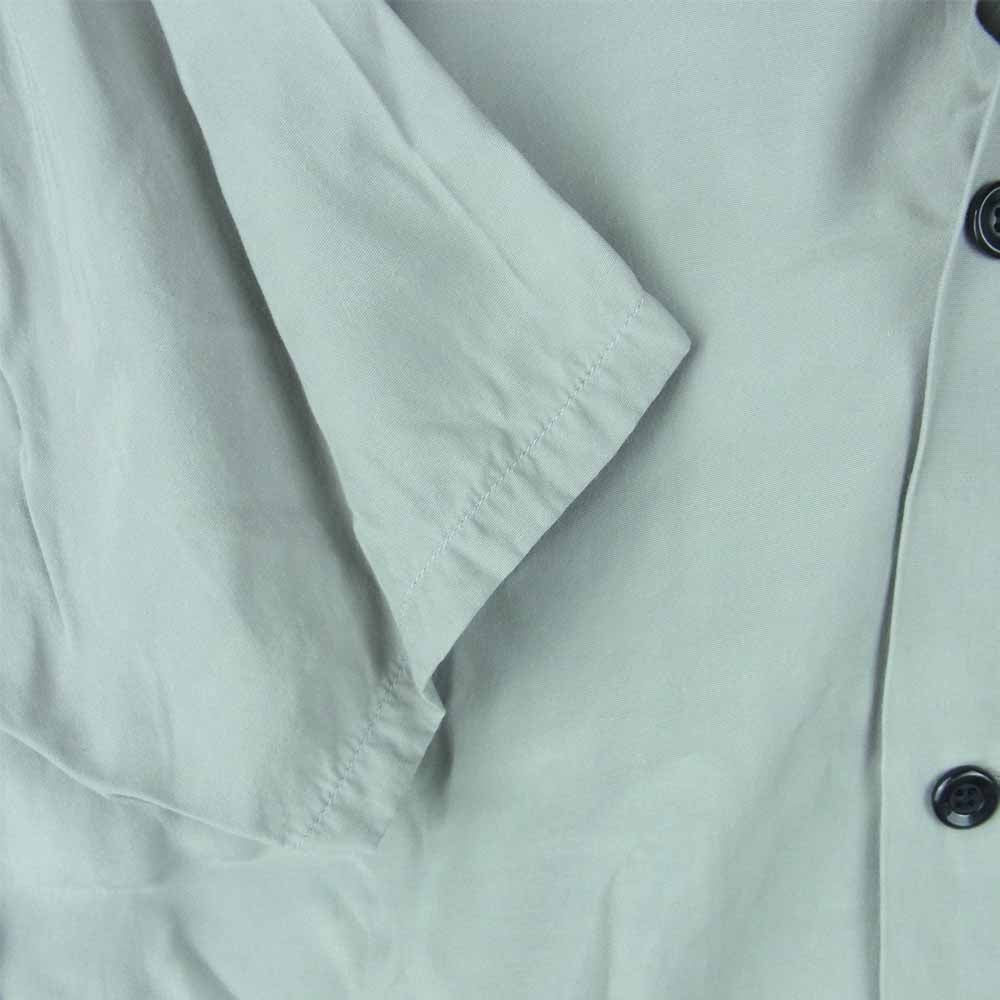 STYLE EYES スタイルアイズ SE38614 RAYON BOWLING SHIRT TWO TONE ボーリングシャツ オープンカラー 開襟 半袖 シャツ グレー系 M【美品】【中古】