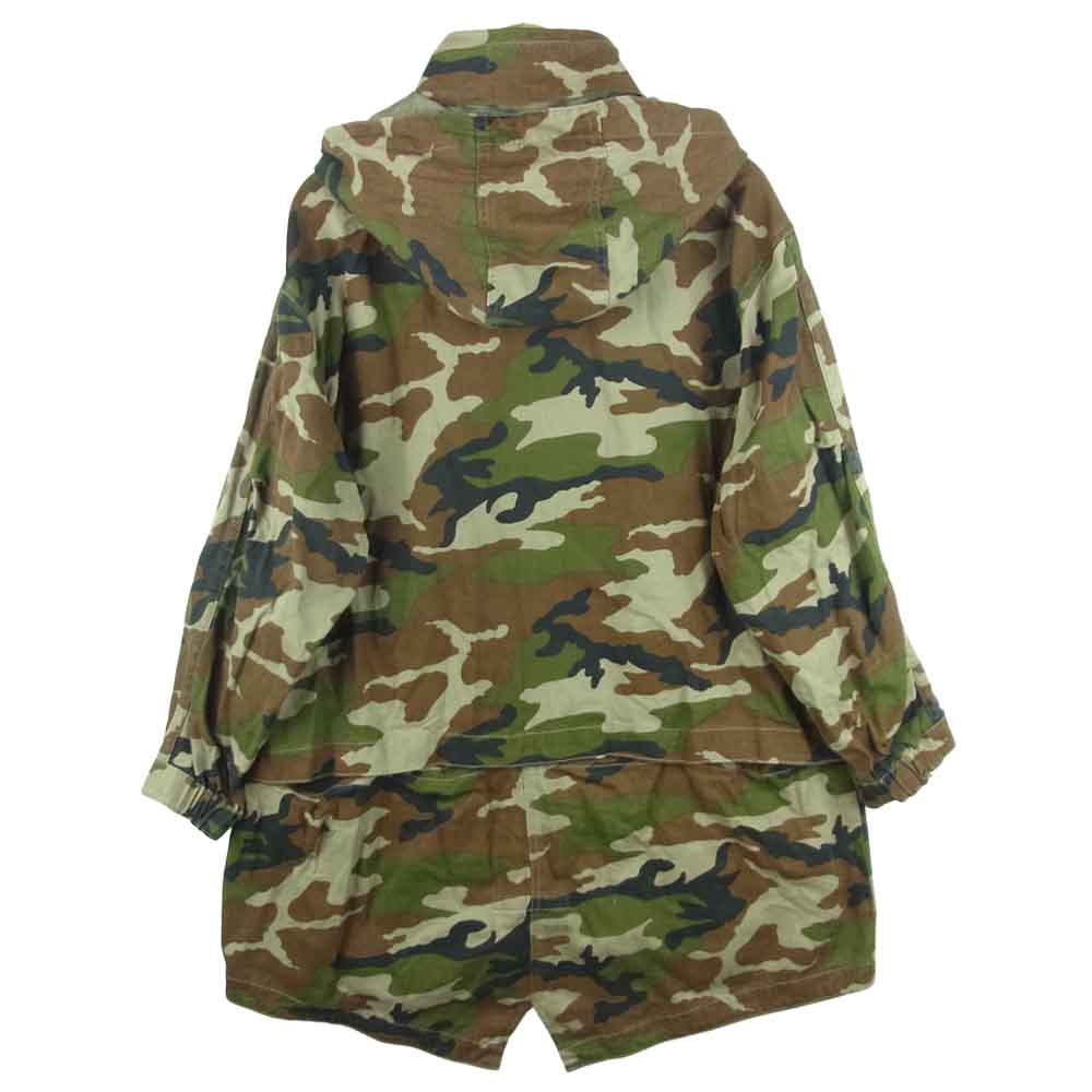 CLUCT クラクト Hood Jacket CTW-2WAY MODS モッズコート コットン 中国製 グリーン系 ブラウン系 M【中古】