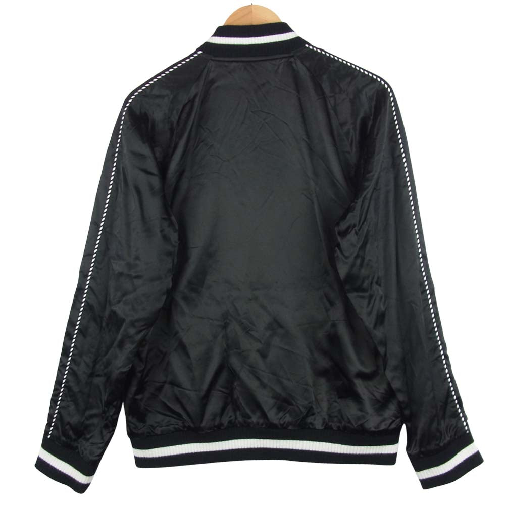 ベドウィンアンドザハートブレイカーズ SOUVENIR JKT MCKNIGHT スーベニア ジャケット サテン リバーシブル ブラック系【美品】【中古】