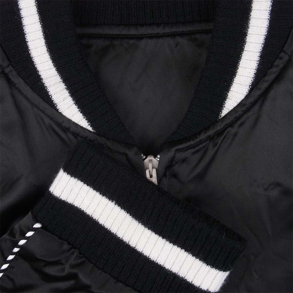 ベドウィンアンドザハートブレイカーズ SOUVENIR JKT MCKNIGHT スーベニア ジャケット サテン リバーシブル ブラック系【美品】【中古】