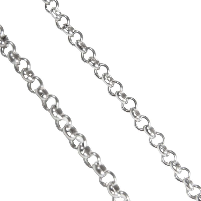 CHROME HEARTS クロムハーツ（原本有） NECKCHAIN R20 ロール チェーン 20inch シルバー系 全長 51.4cm程度【中古】