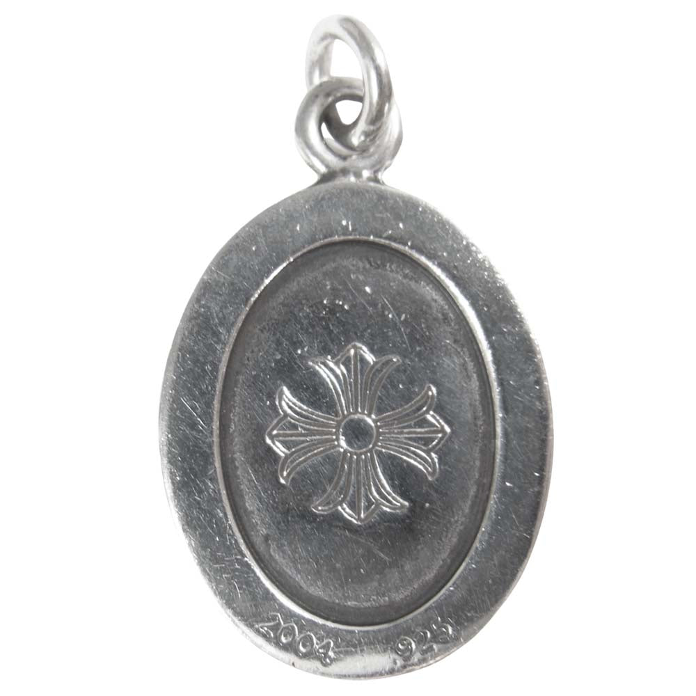 CHROME HEARTS クロムハーツ（原本有） ANGEL MEDAL OVAL V2 エンジェル メダル オーバル シルバー系【中古】