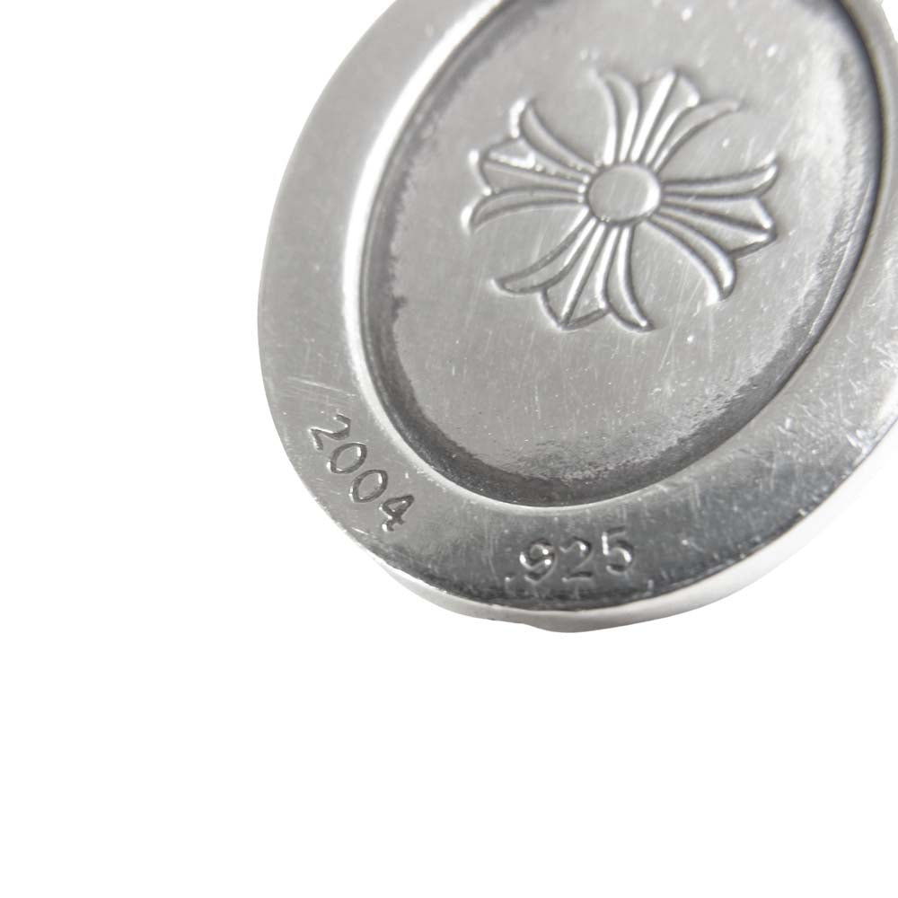 CHROME HEARTS クロムハーツ（原本有） ANGEL MEDAL OVAL V2 エンジェル メダル オーバル シルバー系【中古】