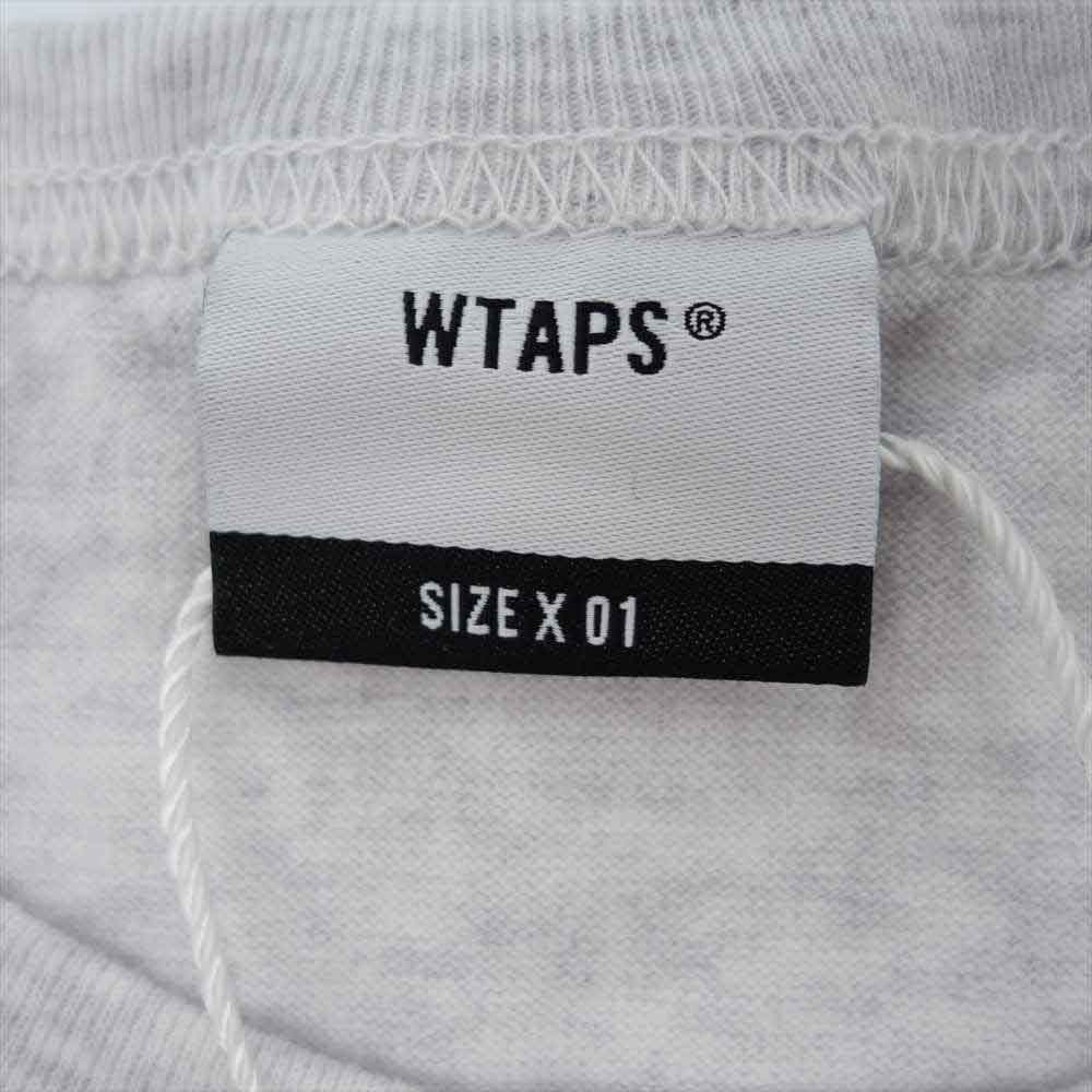 WTAPS ダブルタップス 18SS 181ATDT-CSM03S DESIGN SS COLLEGE TEE カレッジ Tシャツ グレー系【新古品】【未使用】【中古】