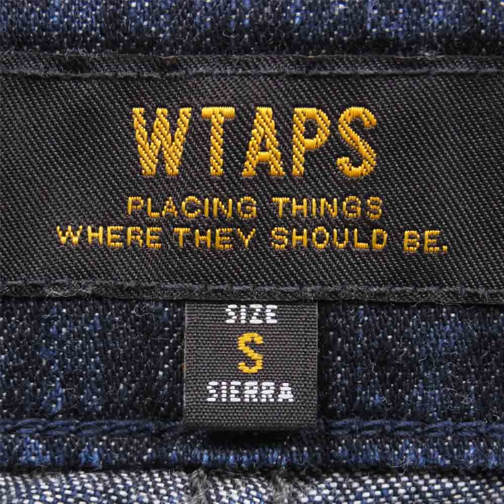 WTAPS ダブルタップス 17SS 171LTDT-PTM03 UNION SHORTS ユニオン デニム ショーツ ショート パンツ インディゴブルー系 S【中古】