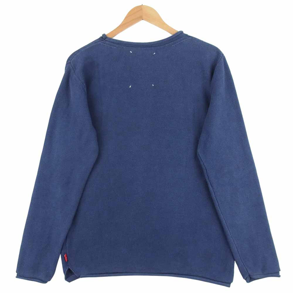 WTAPS ダブルタップス 15SS 151MADT-KNM01 AVANT SWEATER ニット セーター コットン 日本製 ブルー系【中古】