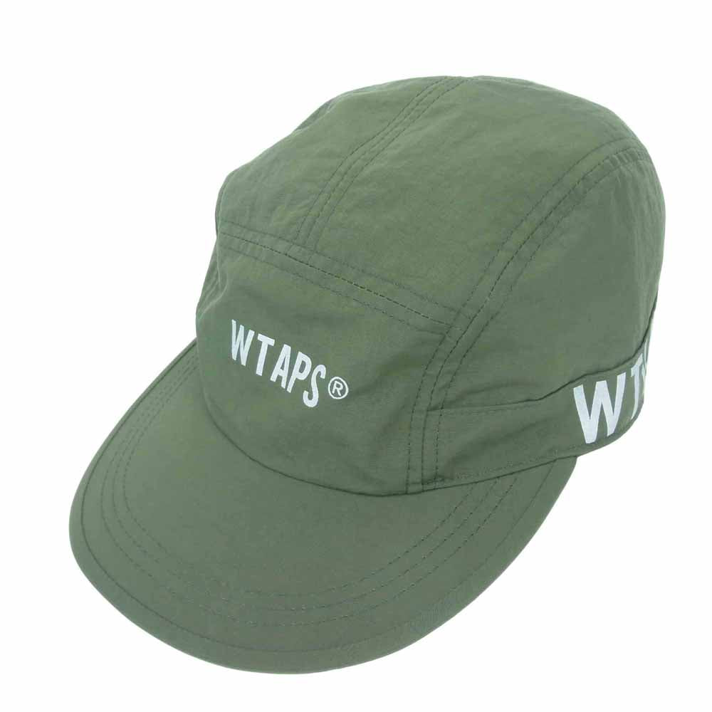 WTAPS ダブルタップス 19SS 191HCDT-HT03 T-7 01 CAP ナイロン キャップ カーキ系 SIZE X 00【美品】【中古】