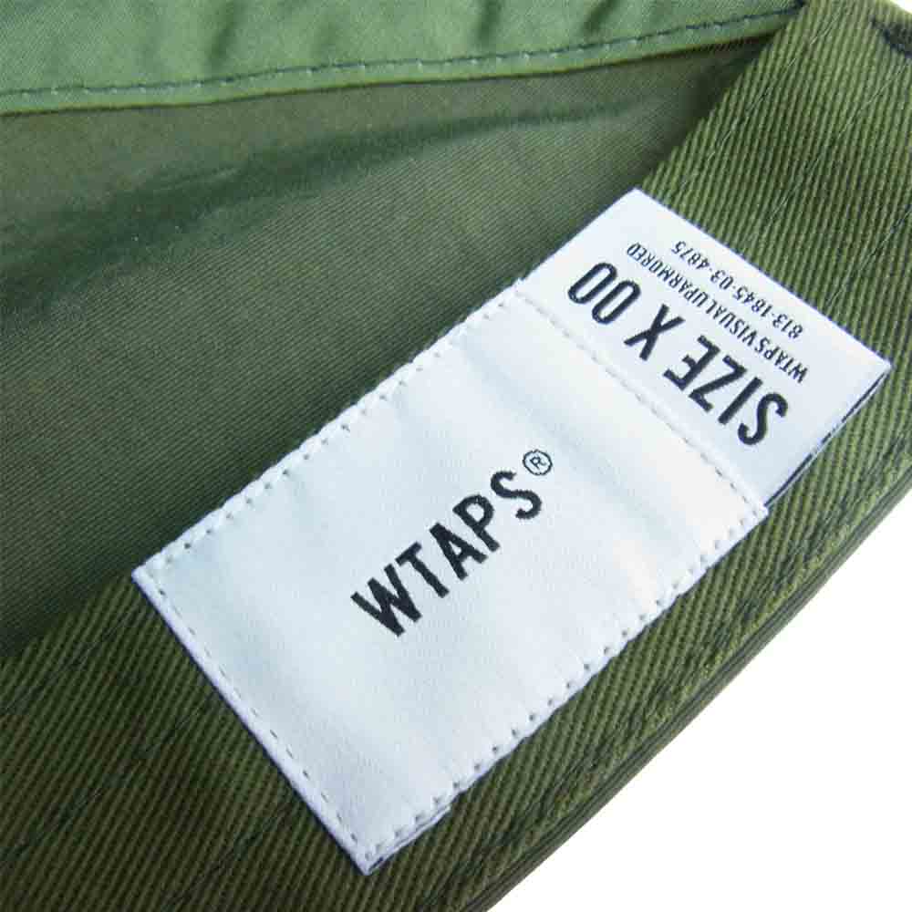WTAPS ダブルタップス 19SS 191HCDT-HT03 T-7 01 CAP ナイロン キャップ カーキ系 SIZE X 00【美品】【中古】