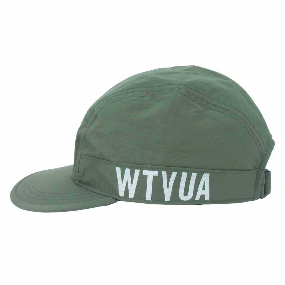 WTAPS ダブルタップス 19SS 191HCDT-HT03 T-7 01 CAP ナイロン キャップ カーキ系 SIZE X 00【極上美品】【中古】