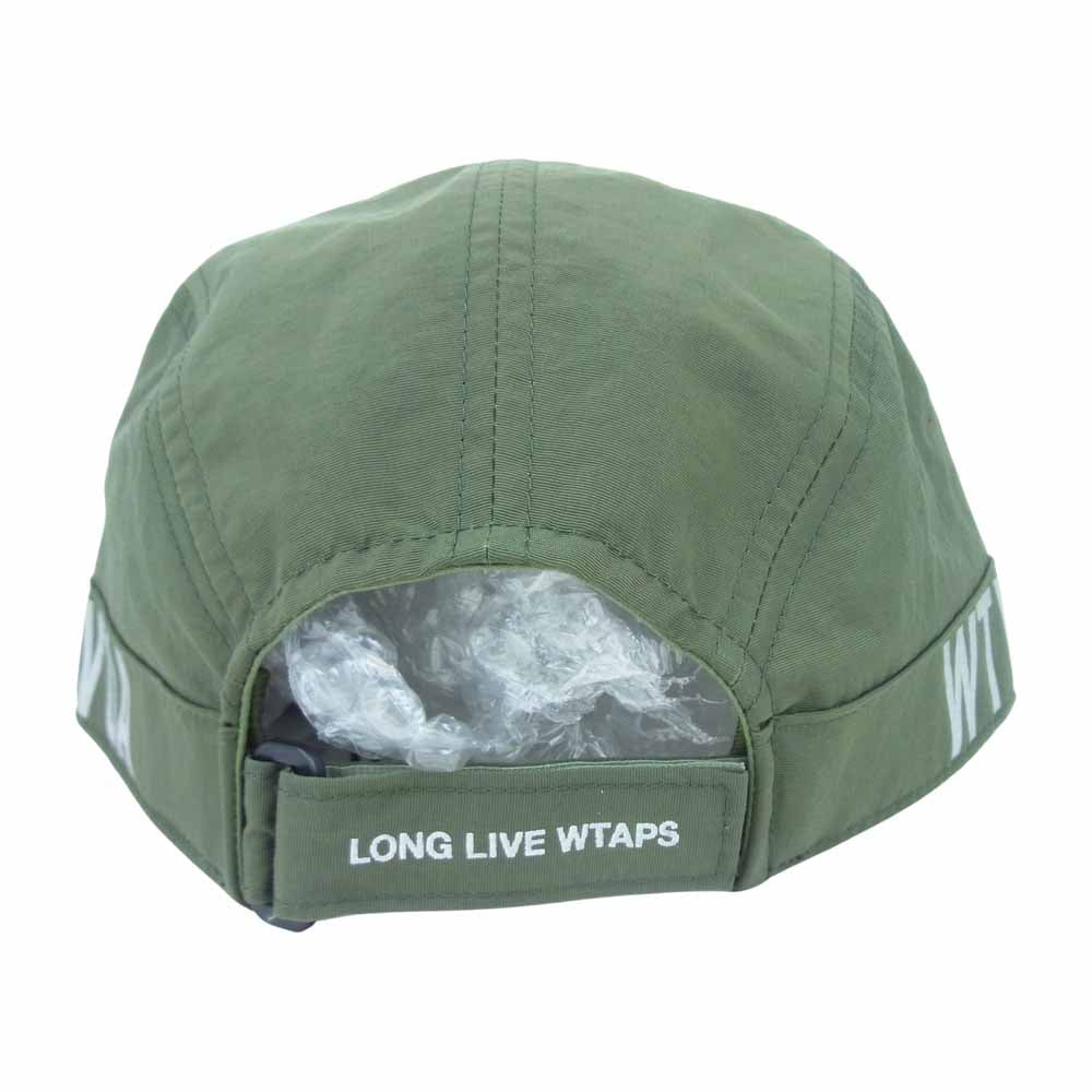 WTAPS ダブルタップス 19SS 191HCDT-HT03 T-7 01 CAP ナイロン キャップ カーキ系 SIZE X 00【極上美品】【中古】