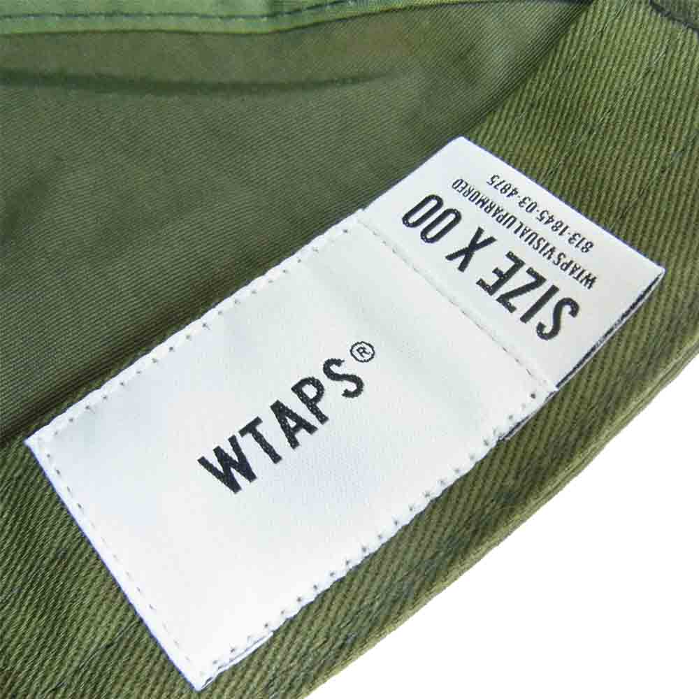 WTAPS ダブルタップス 19SS 191HCDT-HT03 T-7 01 CAP ナイロン キャップ カーキ系 SIZE X 00【極上美品】【中古】