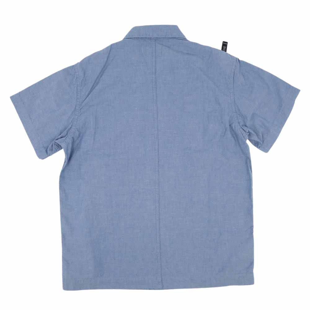 WTAPS ダブルタップス 17SS 171GWDT-SHM02 BUDS SS 01 シャンブレー 半袖 シャツ インディゴブルー系 1【中古】