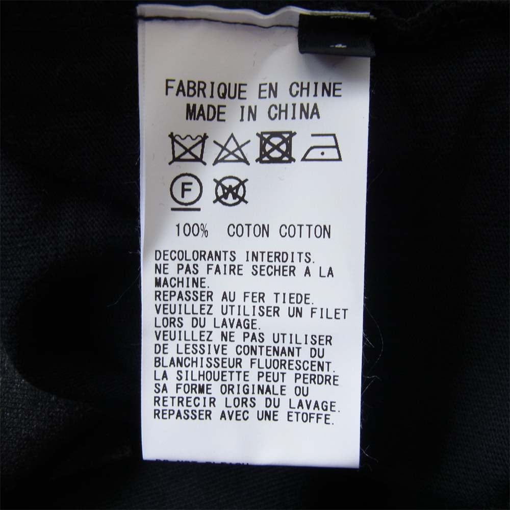 Yohji Yamamoto ヨウジヤマモト GroundY 訳難有 GA-T71-076 PATCHWORK CUT TEE パッチワーク カット Tシャツ ブラック系 4【中古】