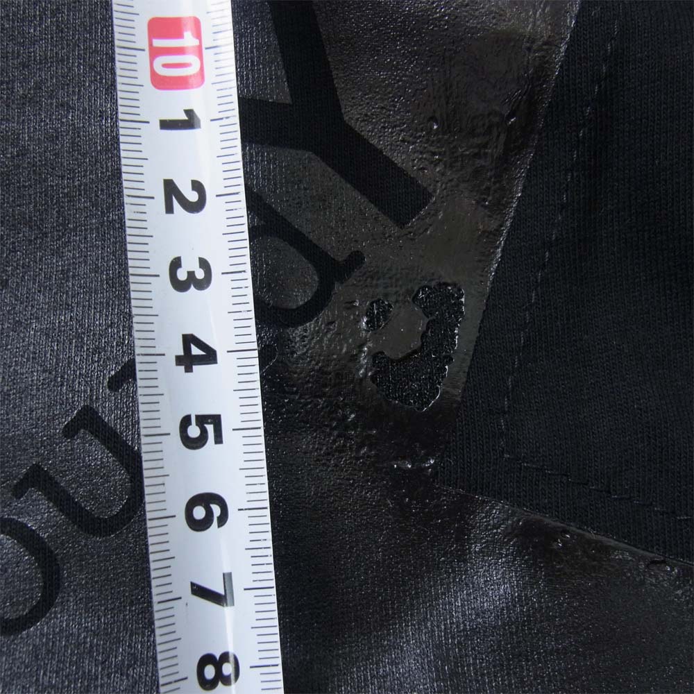 Yohji Yamamoto ヨウジヤマモト GroundY 訳難有 GA-T71-076 PATCHWORK CUT TEE パッチワーク カット Tシャツ ブラック系 4【中古】