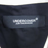 UNDERCOVER アンダーカバー UC1A1404 ジレドッキング シフォン ブラウス ベスト シャツ ブラック系 1【中古】