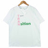 Sacai サカイ 21-0291S TRANsition T-Shirt トランジョン 半袖 Tシャツ ホワイト系 4【極上美品】【中古】