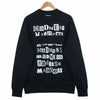 Sacai サカイ 21-0174S Hank Willis Thomas Archive Mix Pullover ハンクウィリストーマス アーカイブ ミックス プルオーバー スウェット ブラック系 3【新古品】【未使用】【中古】