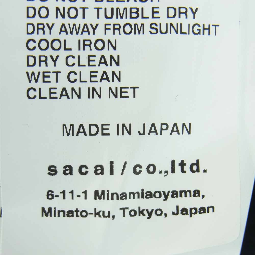 Sacai サカイ 21-0174S Hank Willis Thomas Archive Mix Pullover ハンクウィリストーマス アーカイブ ミックス プルオーバー スウェット ブラック系 3【新古品】【未使用】【中古】