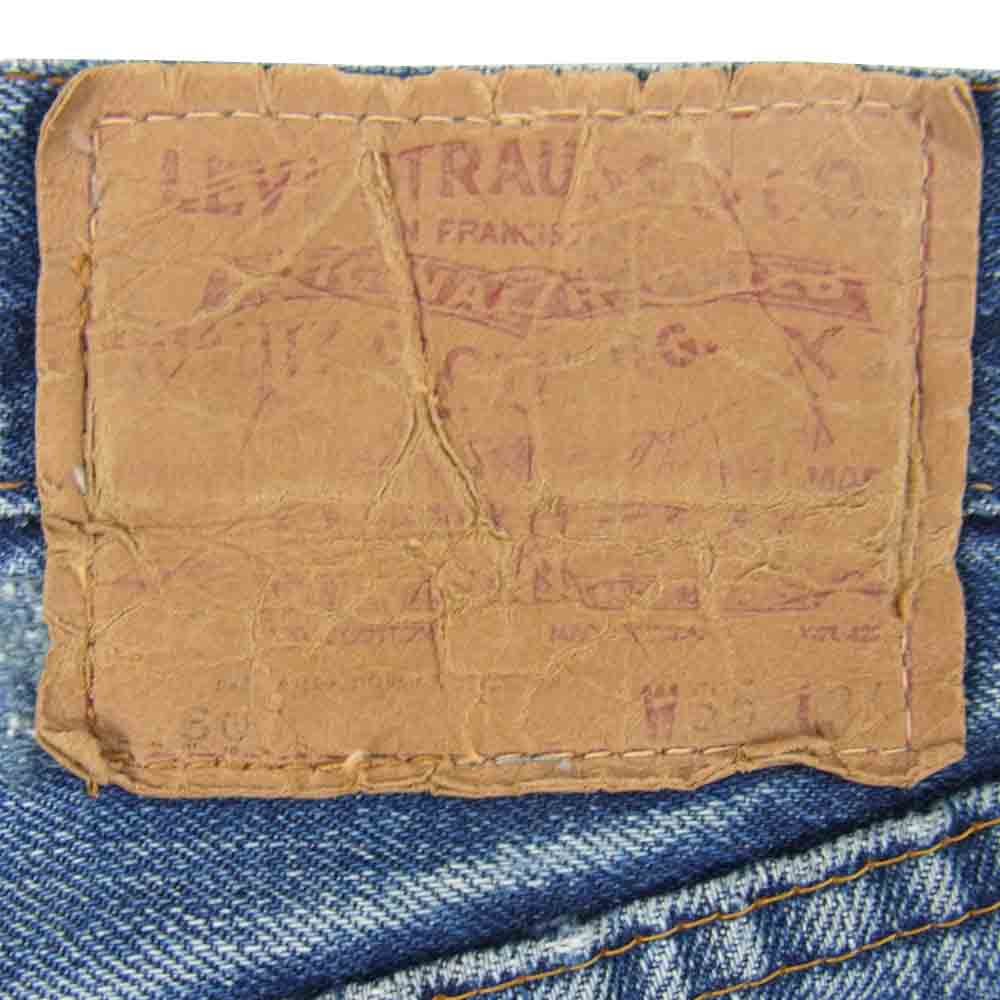 Levi's リーバイス ヴィンテージ オリジナル 66前期 501 スモールe インディゴブルー系 36【中古】