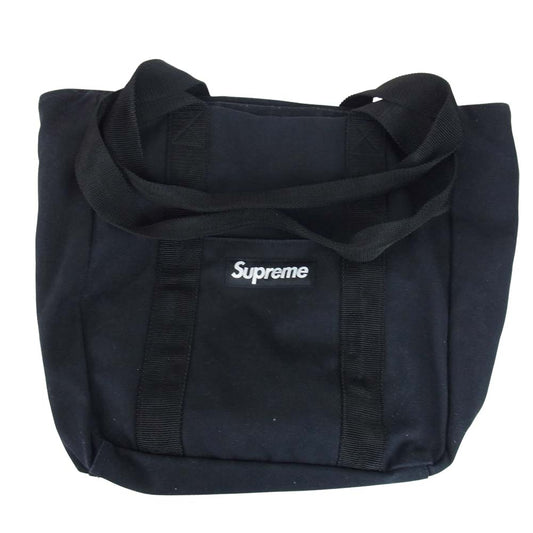 Supreme シュプリーム 20AW CANVAS TOTE BAG キャンバス トートバッグ ボックスロゴ ブラック系【中古】