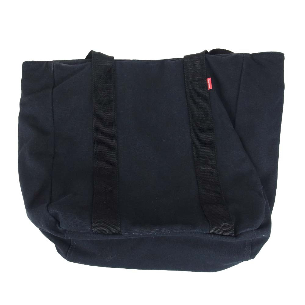 Supreme シュプリーム 20AW CANVAS TOTE BAG キャンバス トートバッグ ボックスロゴ ブラック系【中古】