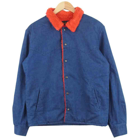 TENDERLOIN テンダーロイン T-SADDLE DENIM JACKET サドル デニム ジャケット インディゴブルー系 S【美品】【中古】