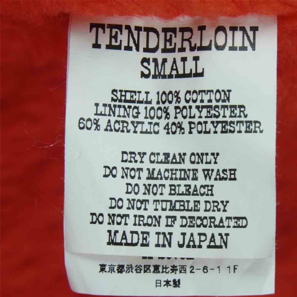 TENDERLOIN テンダーロイン T-SADDLE DENIM JACKET サドル デニム ジャケット インディゴブルー系 S【美品】【中古】