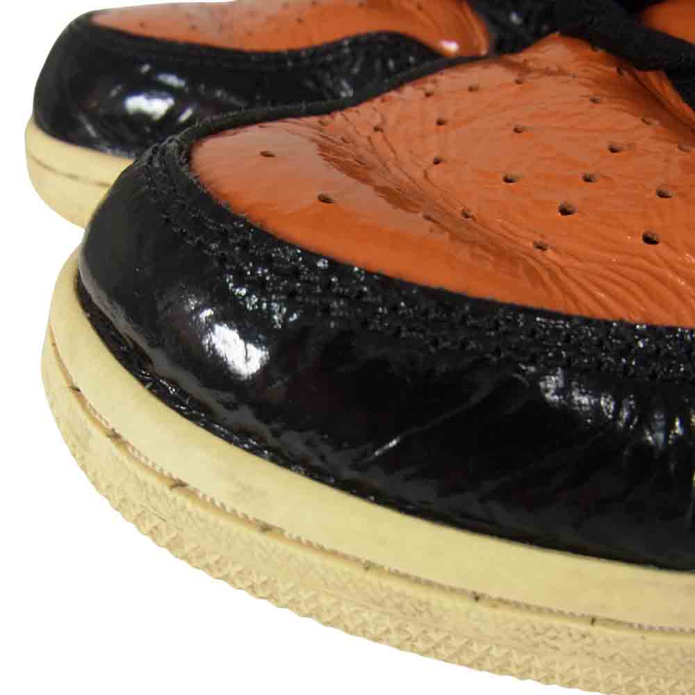 NIKE ナイキ 555088-028 AIR JORDAN 1 RETRO HIGH OGSHATTERED BACKBOARD　エアジョーダン シャッタード バックボード シャタバ 3.0 オレンジ系 28ｃｍ【中古】