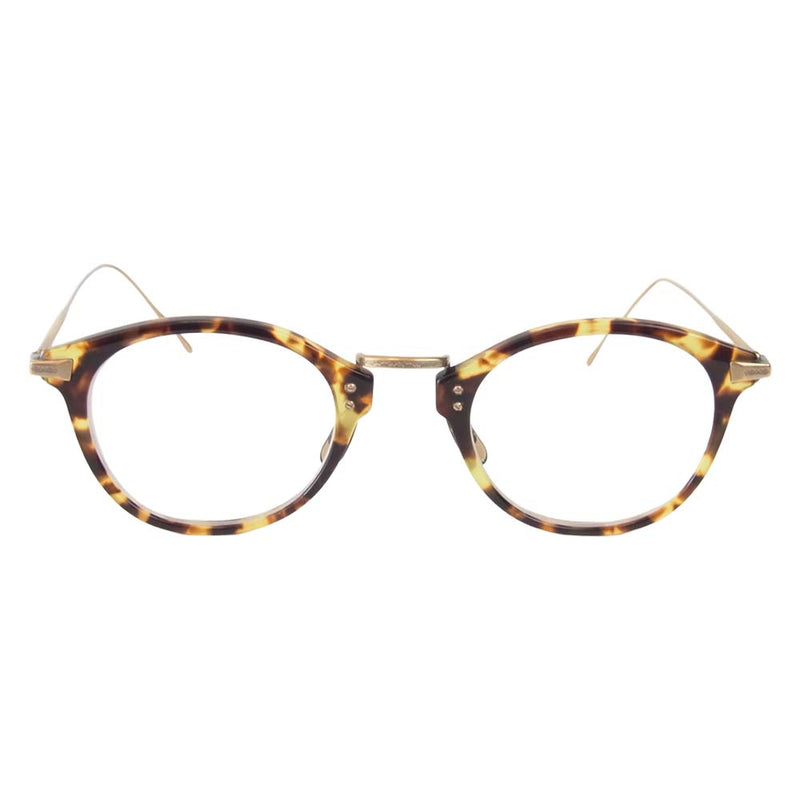 OLIVER PEOPLES オリバーピープルズ cording コーディング メガネ 眼鏡 アイウェア ブラウン系×ゴールド系 47□24－145【中古】