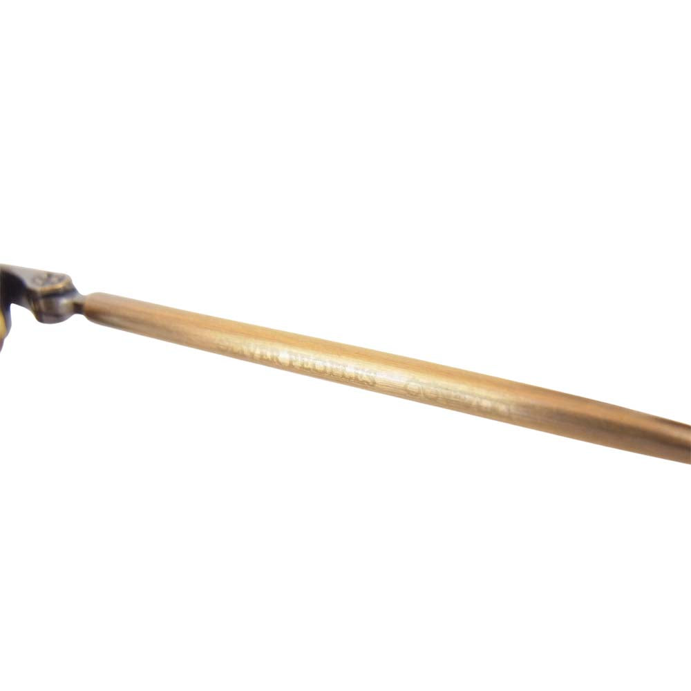 OLIVER PEOPLES オリバーピープルズ cording コーディング メガネ 眼鏡 アイウェア ブラウン系×ゴールド系 47□24－145【中古】