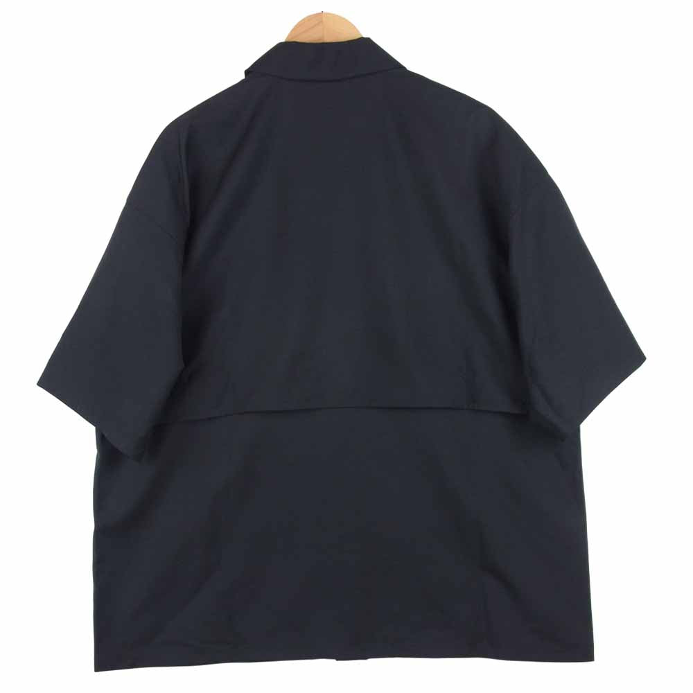 ローン 21SS LAYERD SHIRT レイヤード 半袖 シャツ ブラック系 52【新古品】【未使用】【中古】