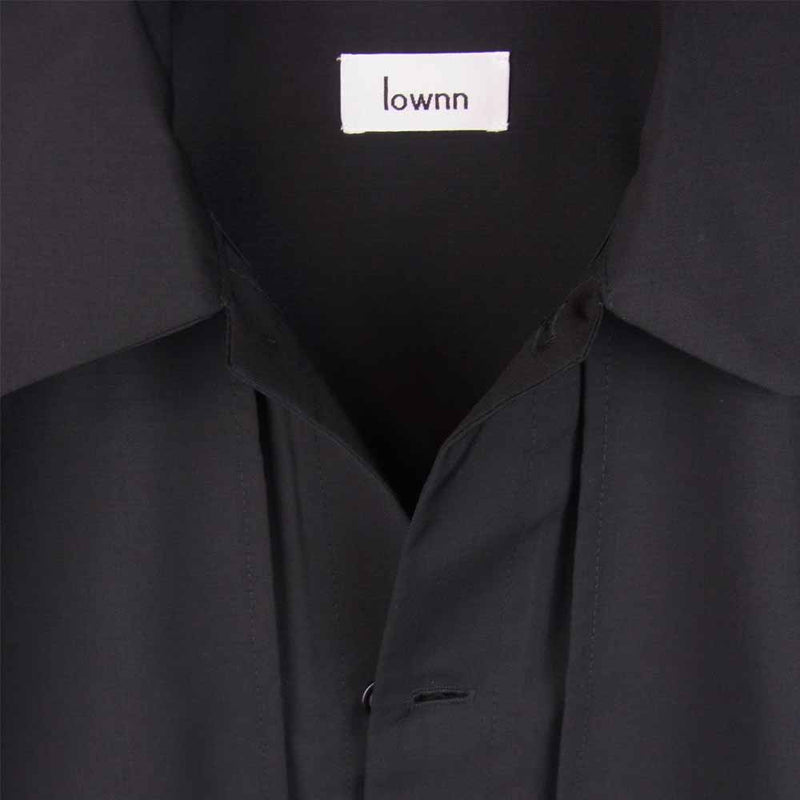 ローン 21SS LAYERD SHIRT レイヤード 半袖 シャツ ブラック系 52【新古品】【未使用】【中古】