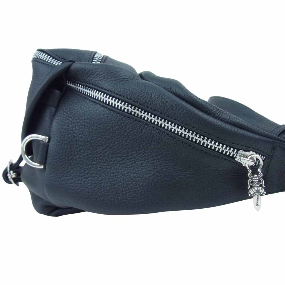 CHROME HEARTS クロムハーツ（原本有） SNAT PACK No1 スナットパック バッグ ブラック系【極上美品】【中古】