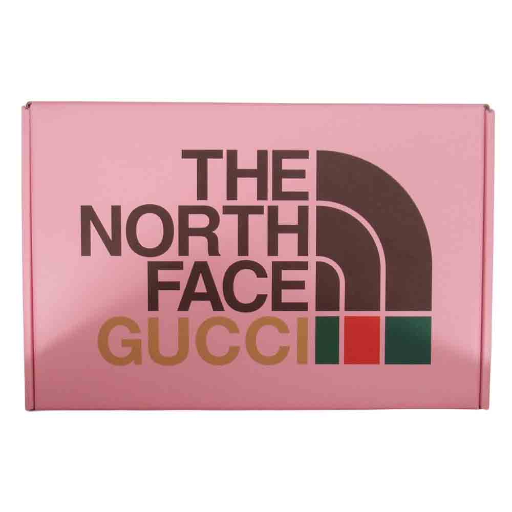 GUCCI グッチ 61036 XJDCL THE NORTHFACE ノースフェイス 国内正規品 フロントロゴ オーバーサイズ Tシャツ ブラック系 S【美品】【中古】