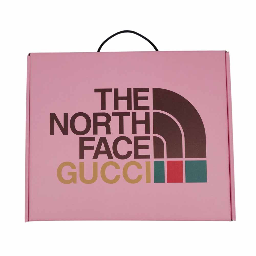 GUCCI グッチ 626990 XJDCM THE NORTHFACE ノースフェイス 国内正規品 ロゴ コットン スウェット オフホワイト系 L【美品】【中古】