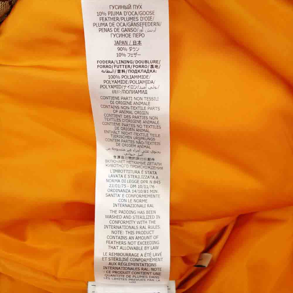 GUCCI グッチ 21SS 657012 Z8AM4 THE NORTH FACE ノースフェイス 国内正規品 GG Canvas Bomber Jacket GGキャンバス ボンバー ブラウン系 L【美品】【中古】