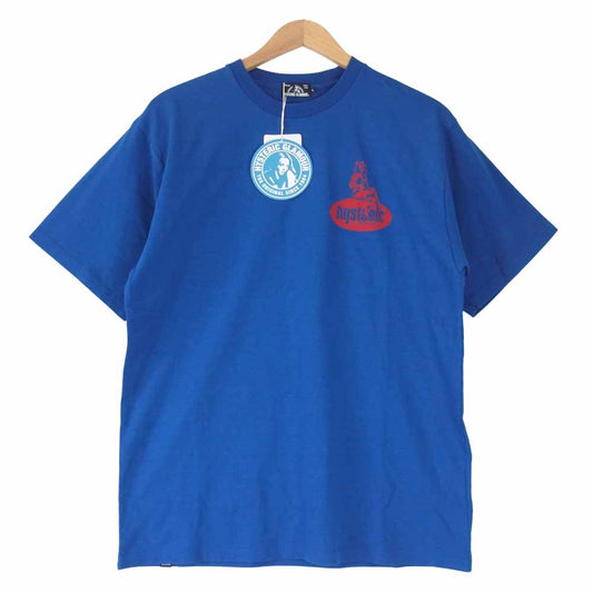 HYSTERIC GLAMOUR ヒステリックグラマー 02212CT11470 SOFT DRINK ソフトドリンク Tシャツ  ブルー系 L【新古品】【未使用】【中古】