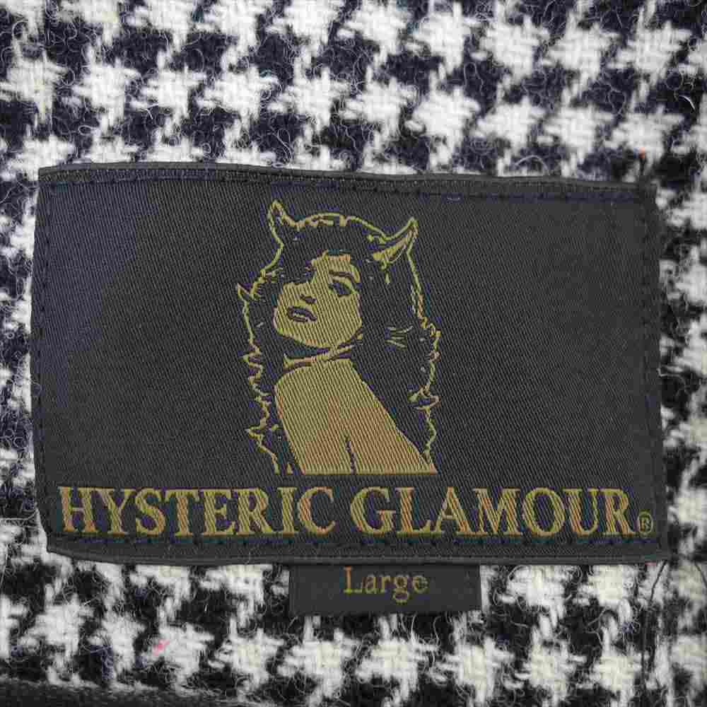HYSTERIC GLAMOUR ヒステリックグラマー 02211LB02 Lewis Leathers COUNTRYMAN JACKET ルイスレザー ラムレザー ジャケット ブラック系 L【新古品】【未使用】【中古】