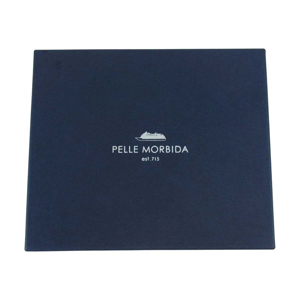 PELLE MORBIDA ペッレモルビダ PM－BA322 カウレザー キーケース ブラック系【新古品】【未使用】【中古】