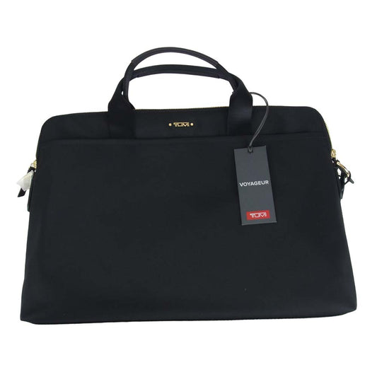 TUMI トゥミ VOYAGEUR JOANNE LAPTOP CARRIER ジョアン ラップ トップ キャリア ブリー フケース ブラック系【新古品】【未使用】【中古】