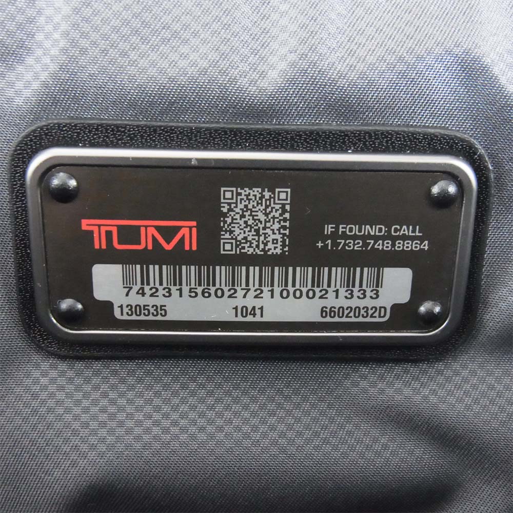 TUMI トゥミ HARISON BARNS BRIEF 2WAY ハリソン バンズ ブリーフ ケース ブラック系【新古品】【未使用】【中古】