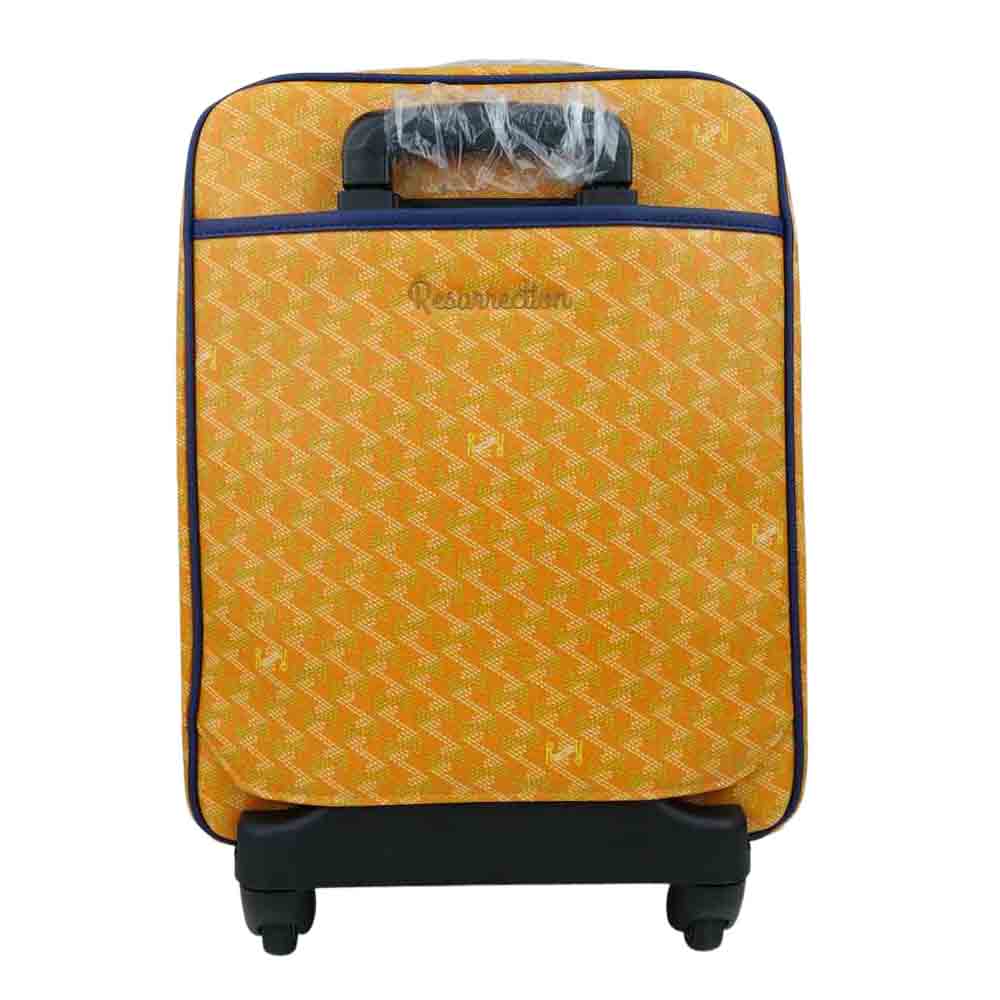 レザレクション GARAPAGO ガラパゴ キャリーバッグ 旅行 カバン イエロー系【新古品】【未使用】【中古】