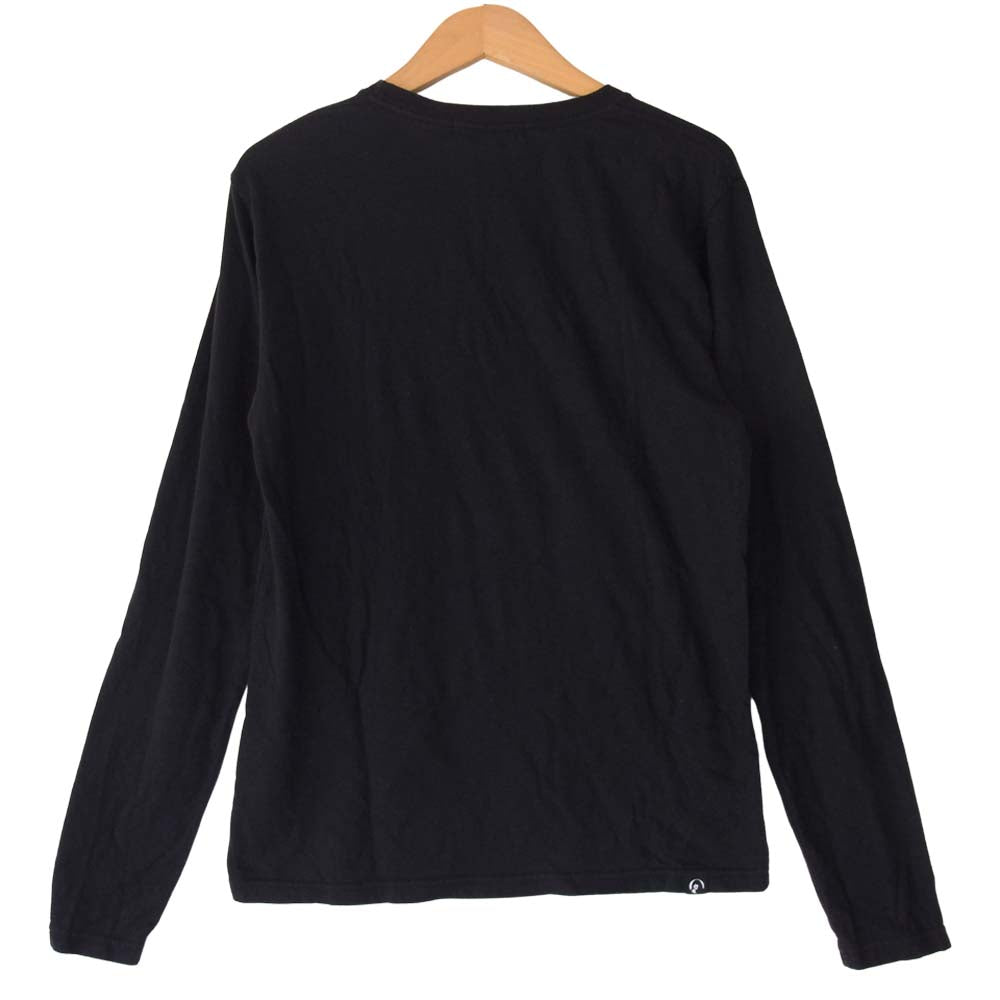 HYSTERIC GLAMOUR ヒステリックグラマー 0234CL04 ガール プリント 長袖 Tシャツ ブラック系 S【中古】