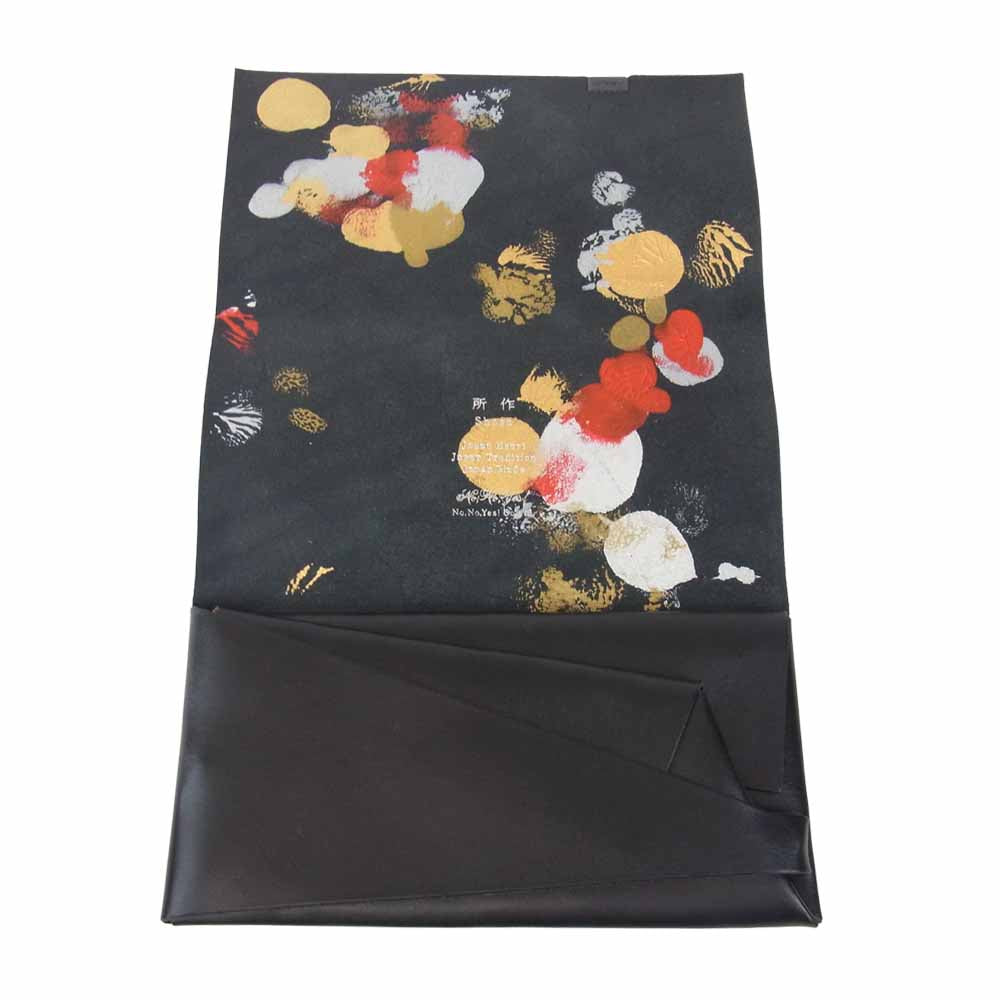 所作 No,No,Yes! ノーノーイエス 金魚 ロング ウォレット 長財布 ブラック系【極上美品】【中古】