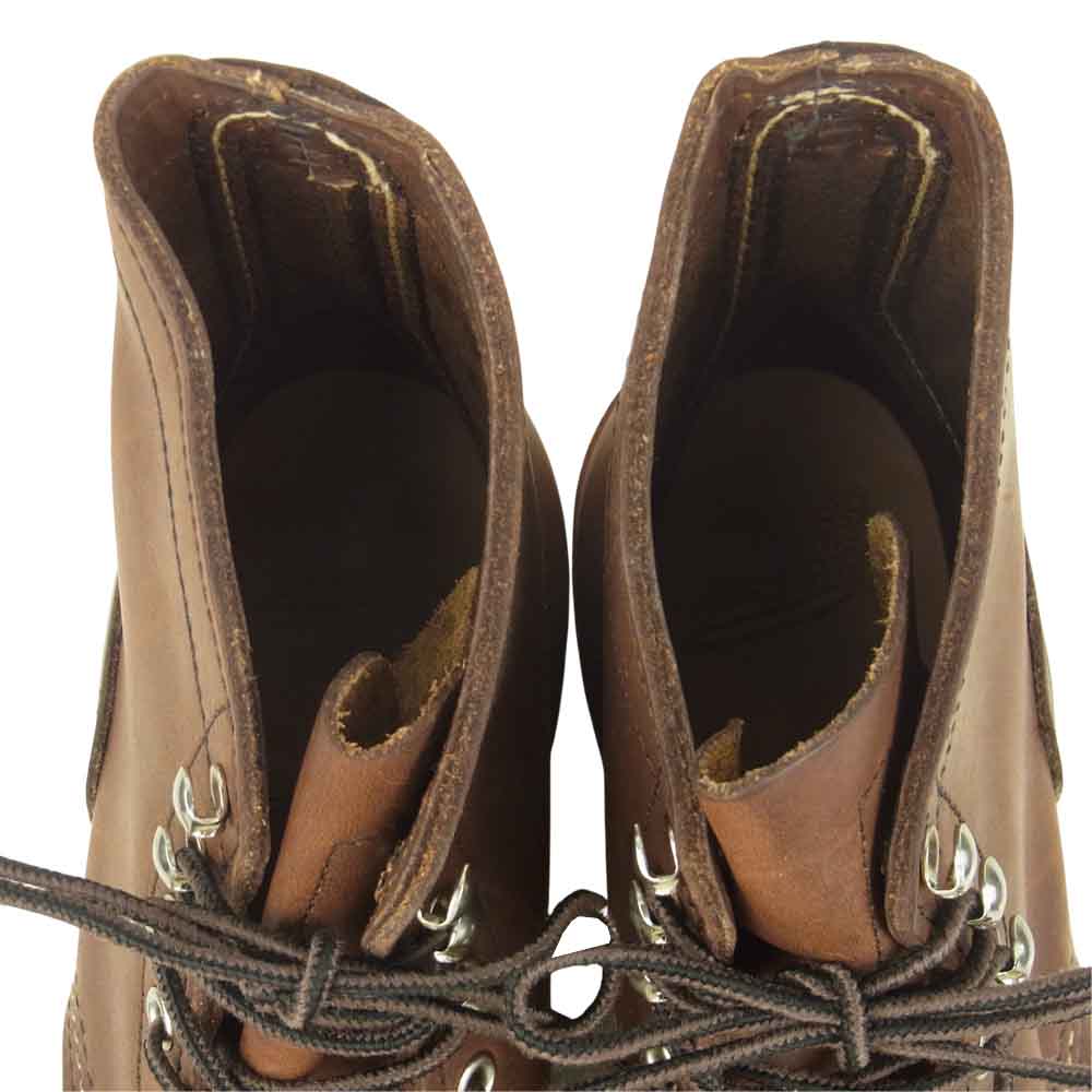 RED WING レッドウィング 8111 IRON RANGER アイアン レンジャー ブーツ USA9D ブラウン系 27cm【中古】