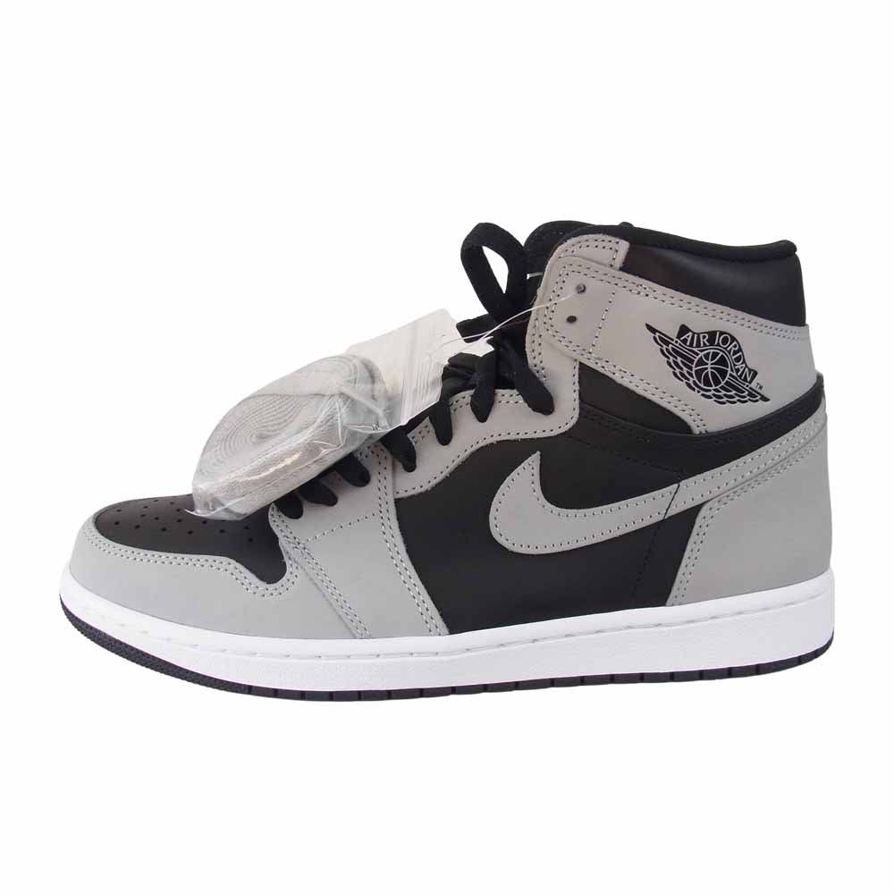 NIKE ナイキ 555088-035 AIR JORDAN 1 RETRO HIGH OG SHADOW 2.0 エアジョーダンワン シャドウ ブラック系×グレー系 27.5㎝【新古品】【未使用】【中古】