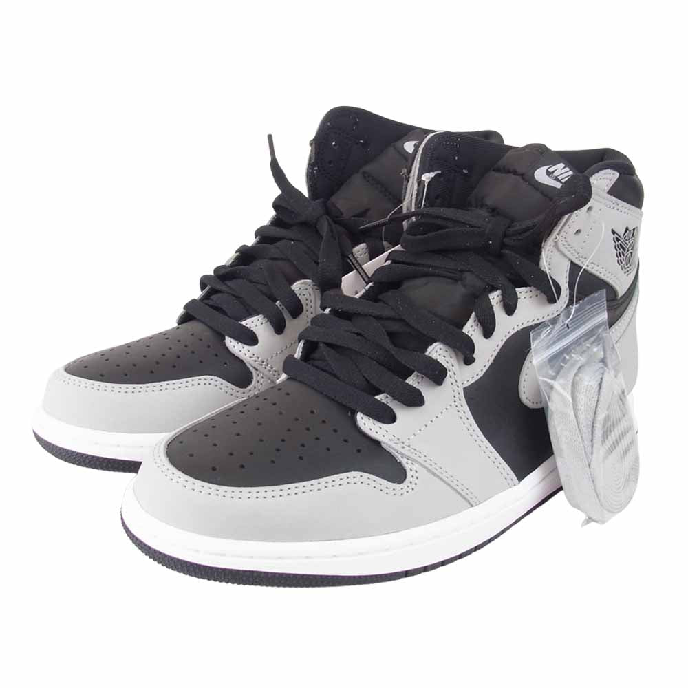 NIKE ナイキ 555088-035 AIR JORDAN 1 RETRO HIGH OG SHADOW 2.0 エアジョーダンワン シャドウ ブラック系×グレー系 27.5㎝【新古品】【未使用】【中古】