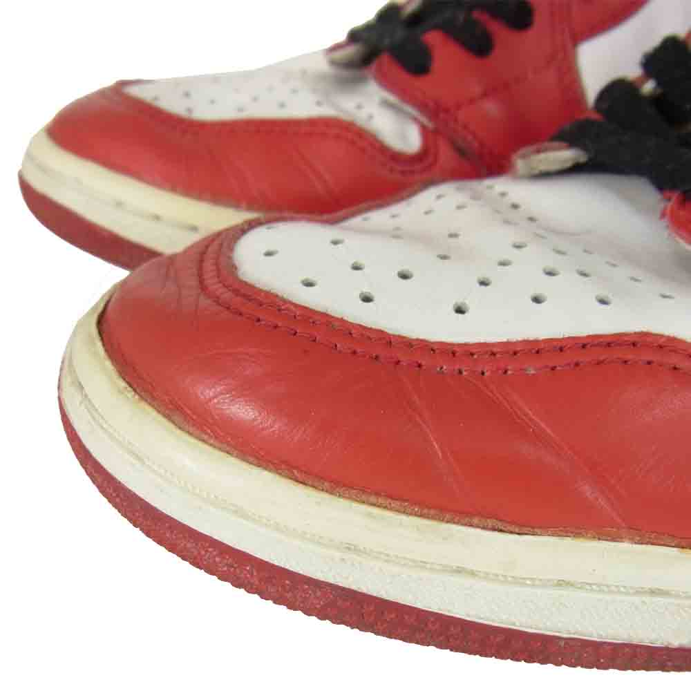 NIKE ナイキ 130207-101 AIR JORDAN 1 HIGH CHICAGO 1994年 復刻 エアジョーダン ハイ シカゴ レッド系 28cm【中古】